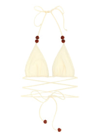 Magda Butrym RE Bikini Top White