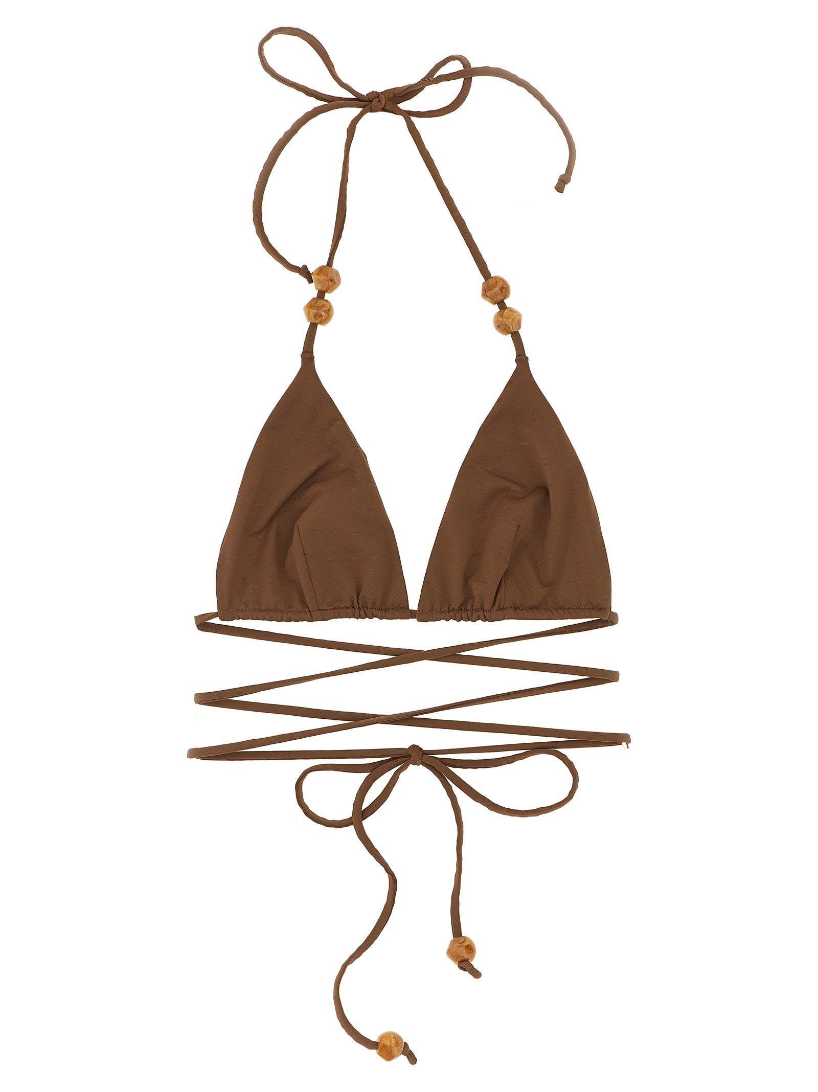 Magda Butrym RE Bikini Top Brown
