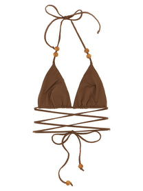 Magda Butrym RE Bikini Top Brown