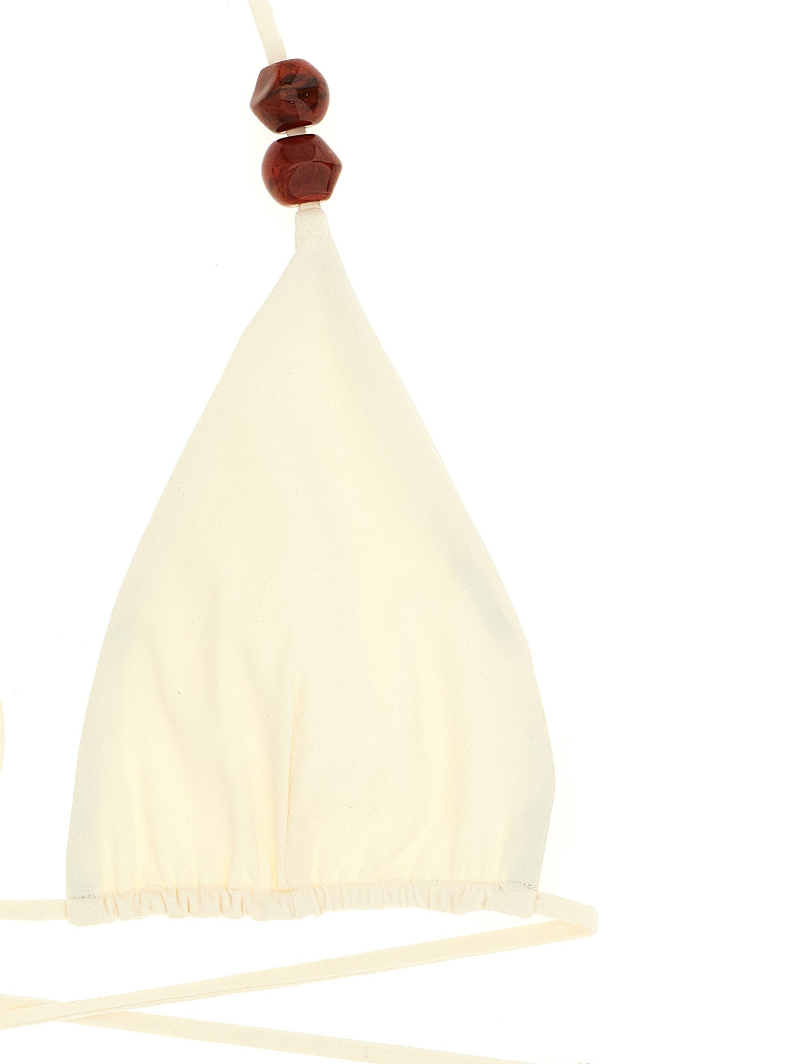 Magda Butrym RE Bikini Top White