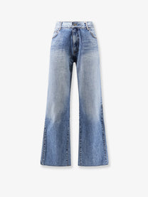 Tonywack Men's Re Cut Flared Cotton Jeans Blue