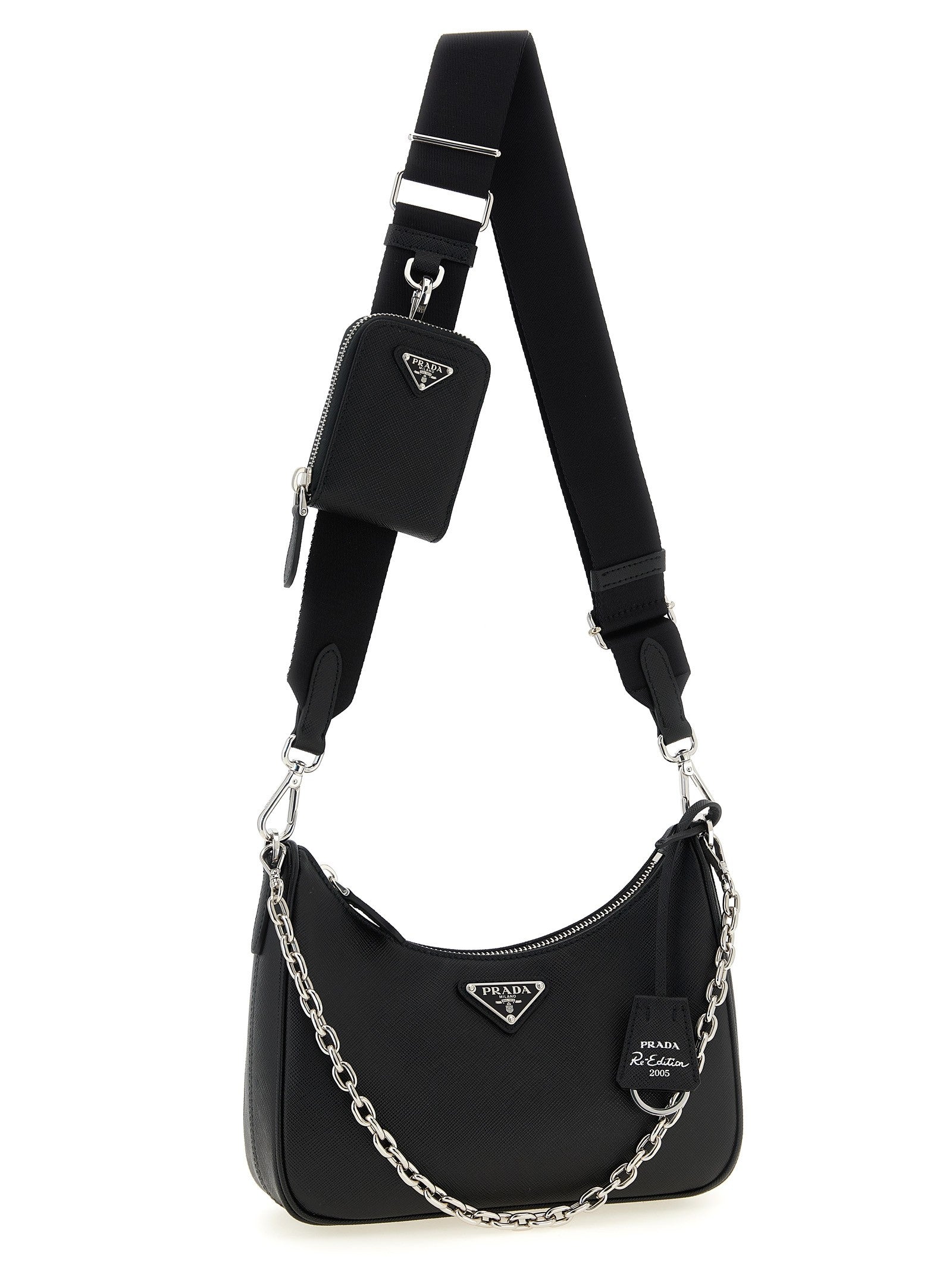 Prada Re Edition Crossbody Bag Black