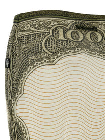 Jean Paul Gaultier Re Edition the Green Cartouche Skirt Gold