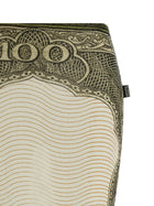 Jean Paul Gaultier Re Edition the Green Cartouche Skirt Gold, view 3