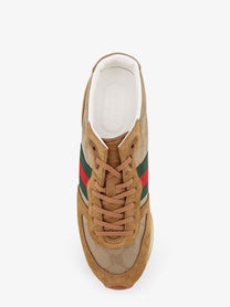 Gucci Men's Re Motion GG Nylon and Suede Sneakers Multicolor