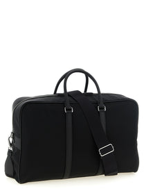 PRADA Re Nylon and Saffiano Travel Bag Black