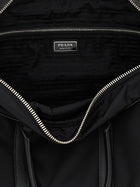 PRADA Re Nylon and Saffiano Travel Bag Black, view 4
