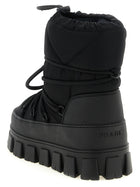 PRADA Re Nylon Ankle Boots Black, view 3