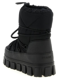 PRADA Re Nylon Ankle Boots Black