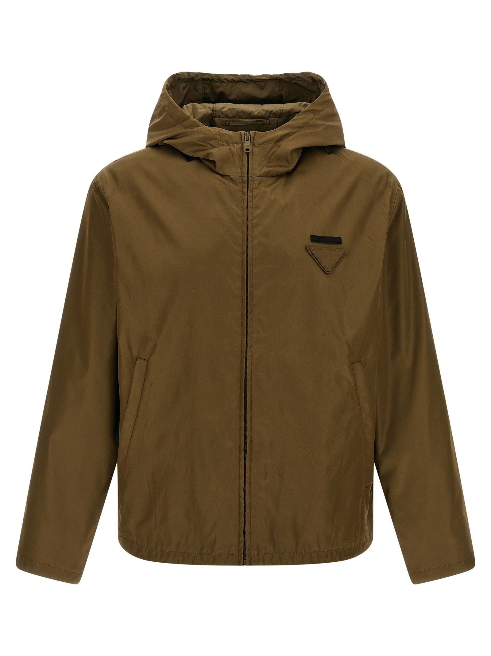 PRADA Re Nylon Anorak Green