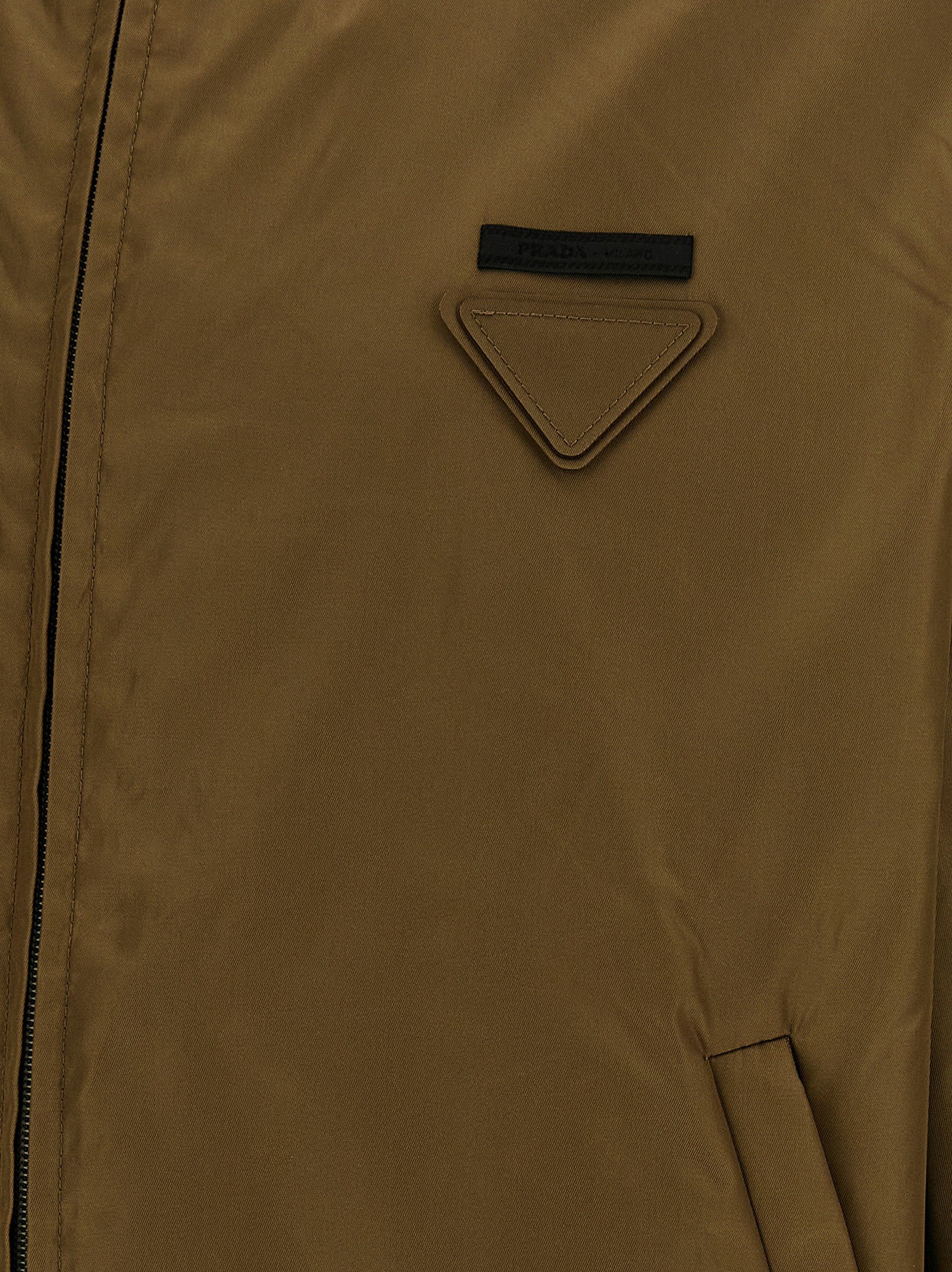 PRADA Re Nylon Anorak Green