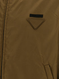 PRADA Re Nylon Anorak Green