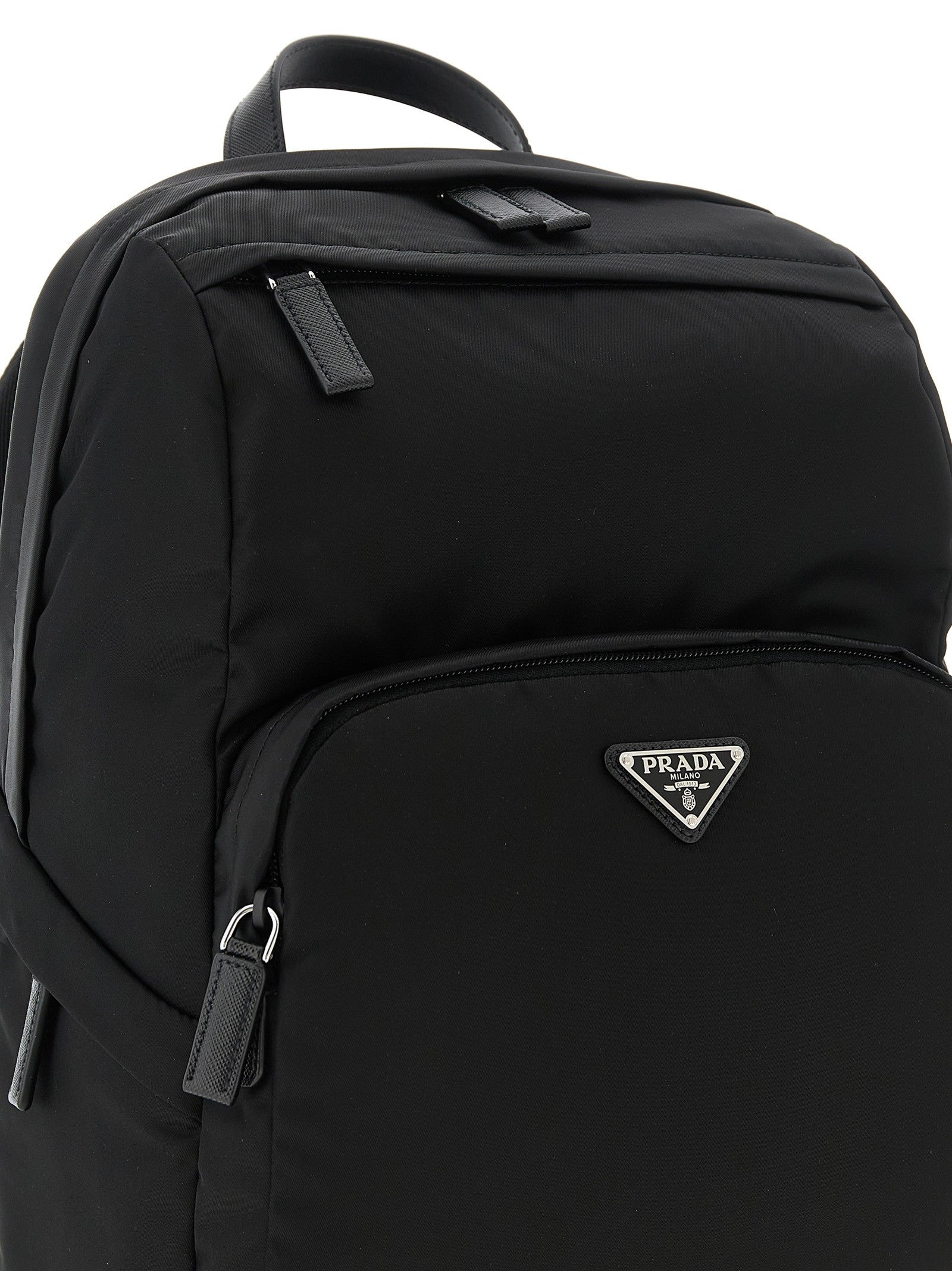 Prada Re Nylon Backpack Black