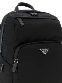 Prada Re Nylon Backpack Black