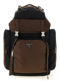 PRADA Re Nylon Backpack Gold