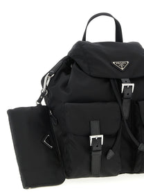 PRADA Re Nylon Backpack Black, view 3