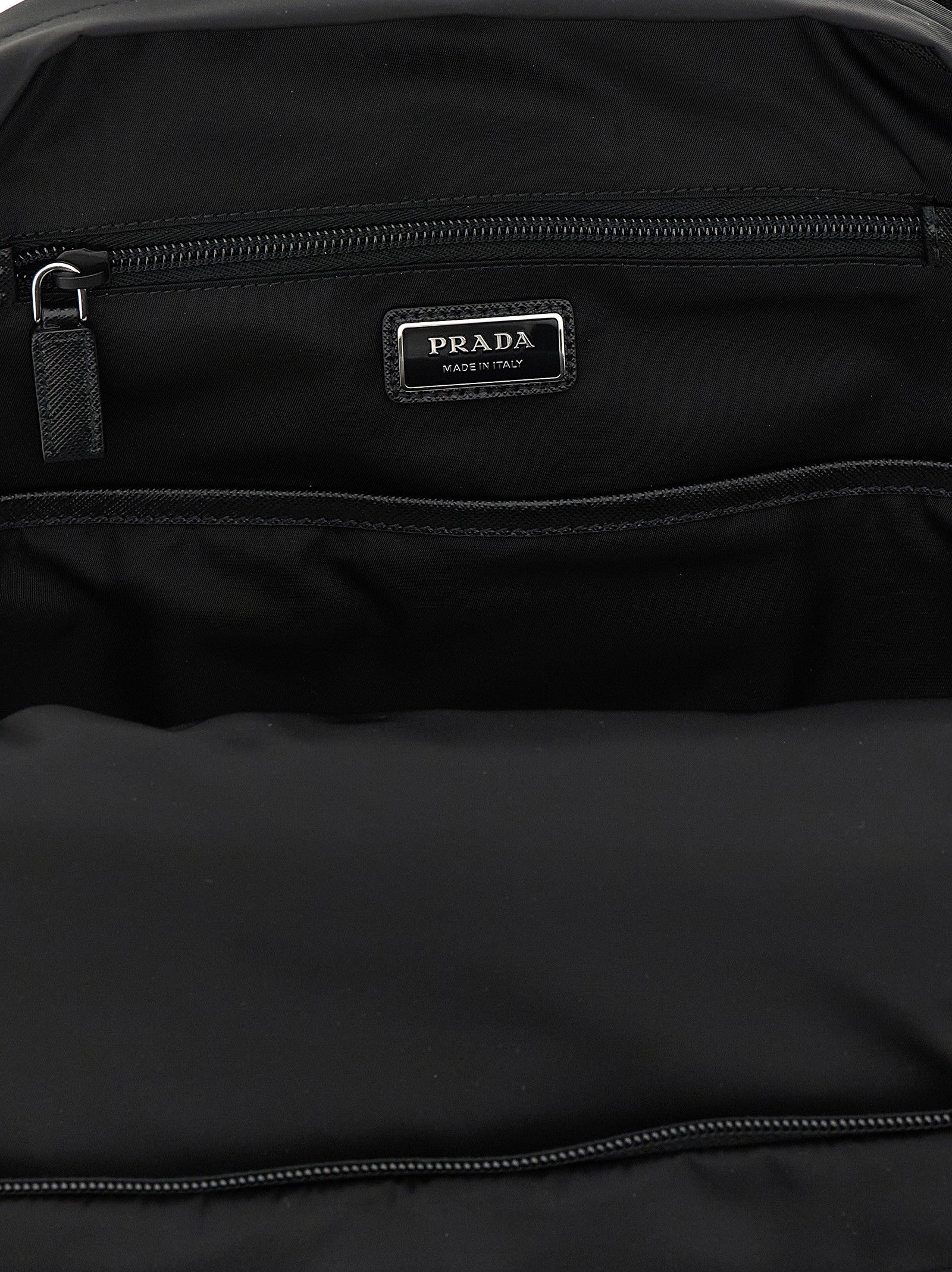 Prada Re Nylon Backpack Black