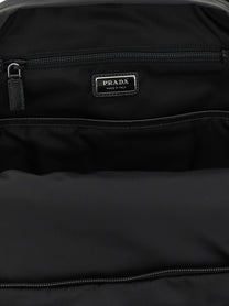 Prada Re Nylon Backpack Black