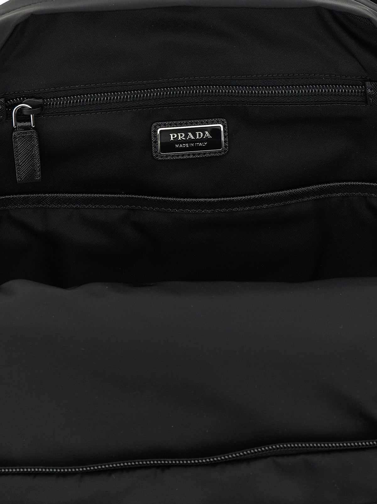 PRADA Re Nylon Backpack Black, view 4