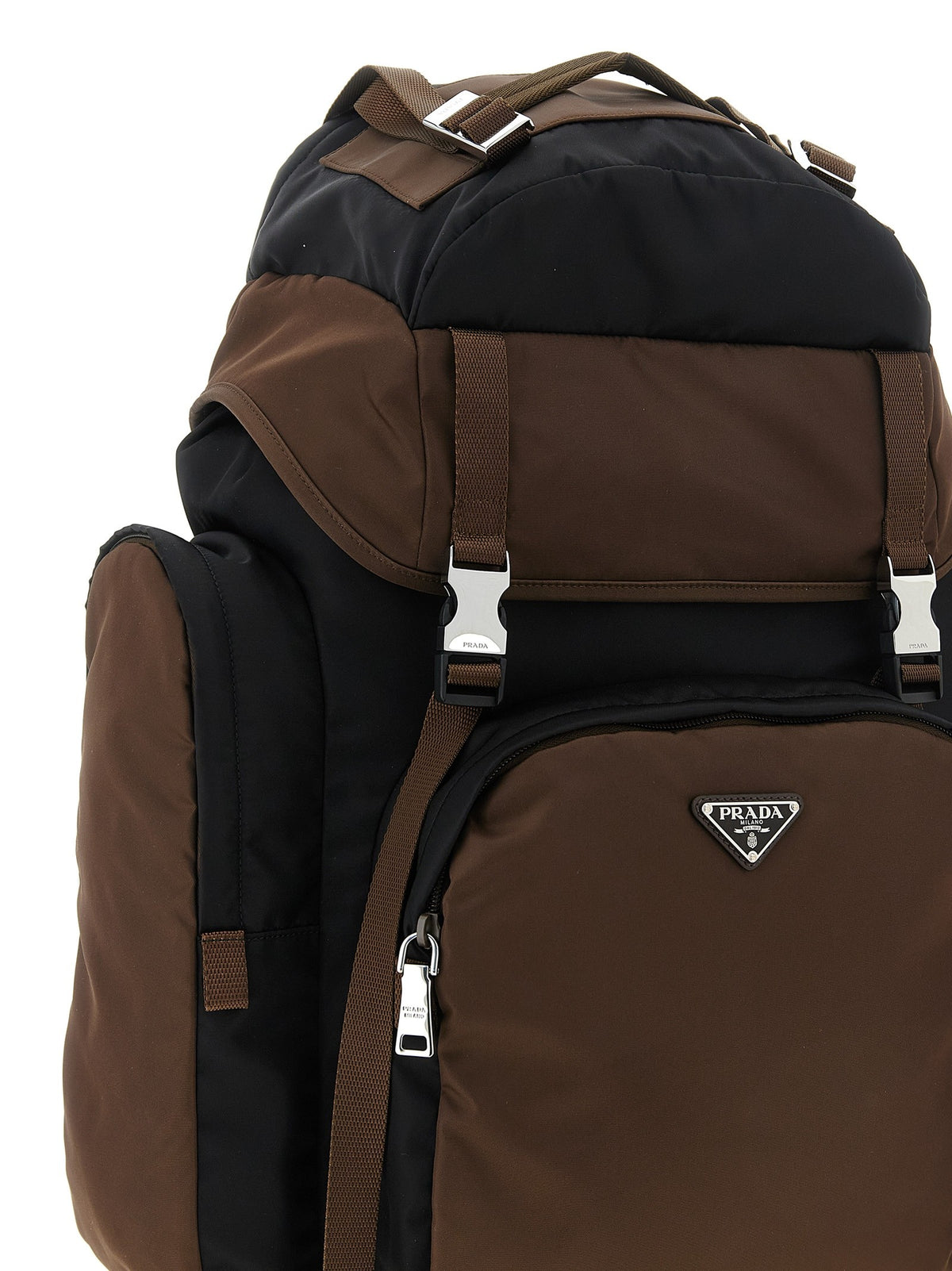 PRADA Re Nylon Backpack Gold, view 3