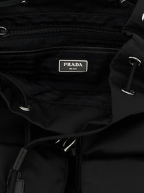 PRADA Re Nylon Backpack Black, view 4
