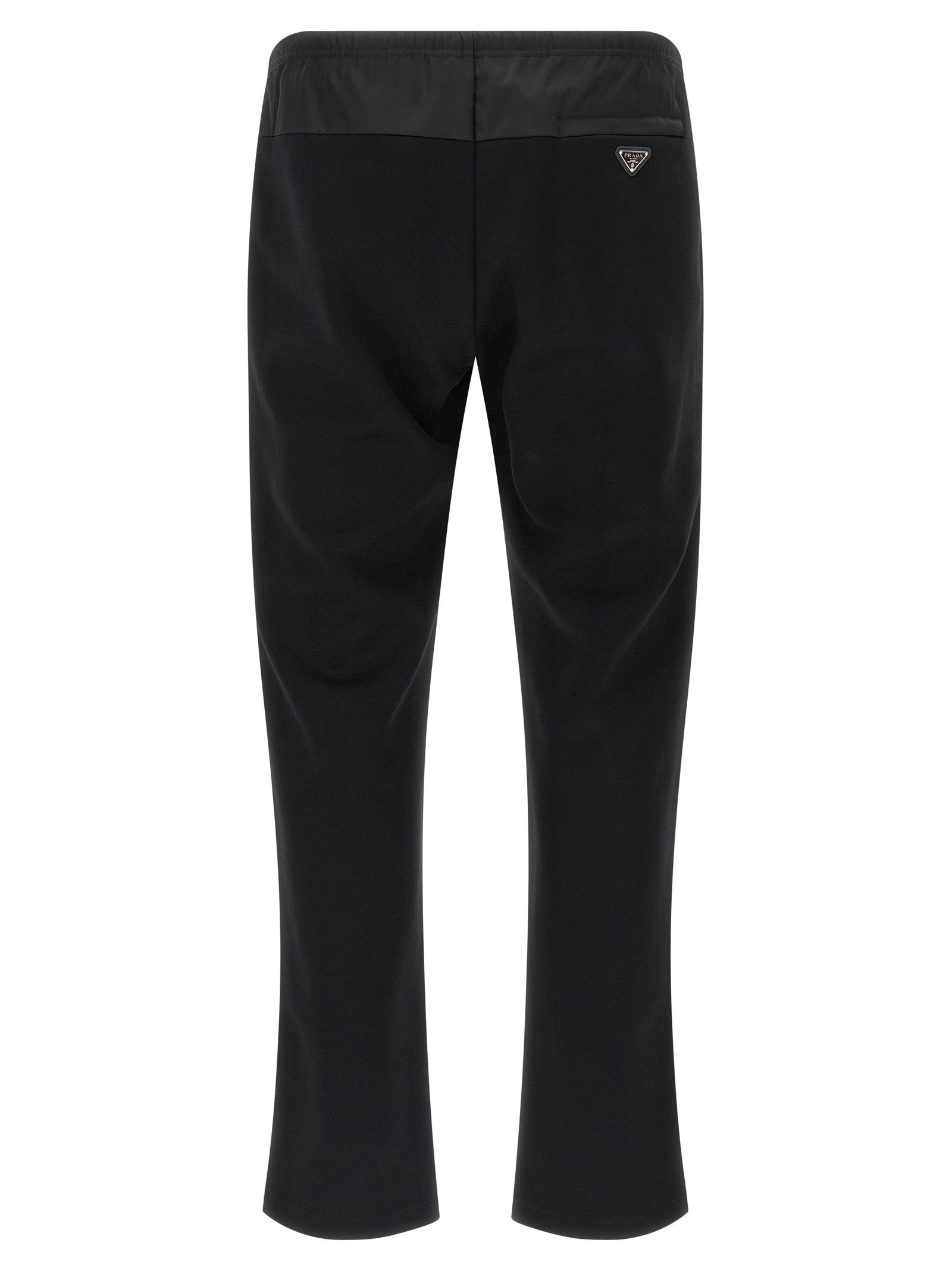 PRADA Re Nylon Band Joggers Black