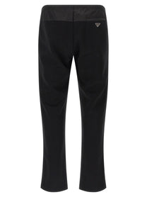 PRADA Re Nylon Band Joggers Black