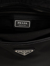Prada Re Nylon Crossbody Bag Black