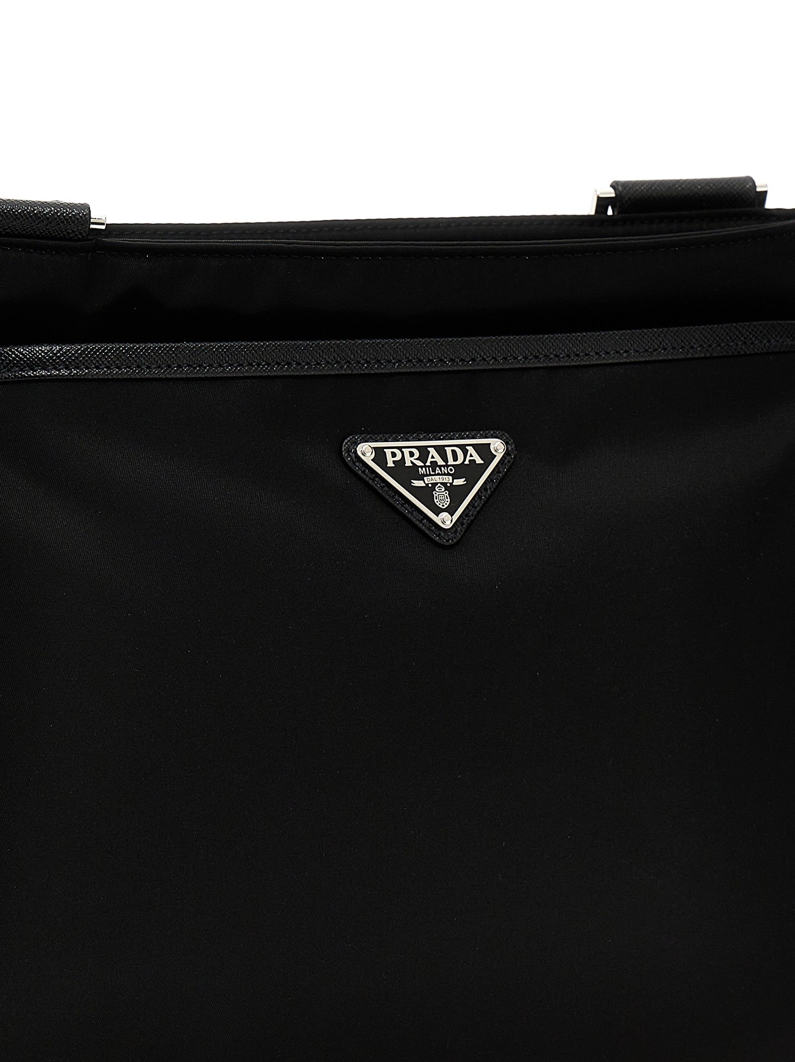 Prada Re Nylon Crossbody Bag Black