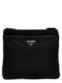 Prada Re Nylon Crossbody Bag Black
