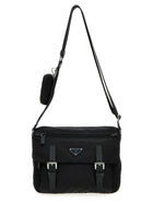 PRADA Re Nylon Crossbody Bag Black
