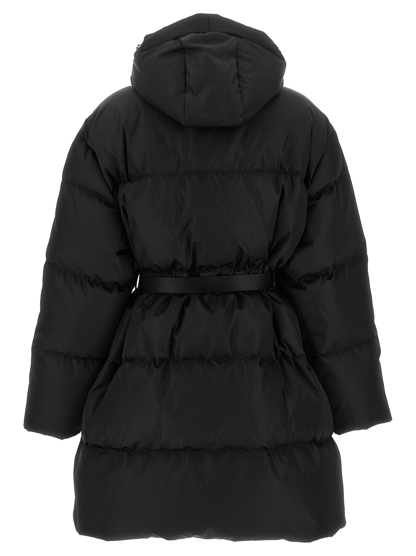 Prada Re Nylon Down Jacket Black