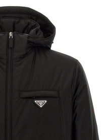 PRADA Re Nylon Down Jacket Black