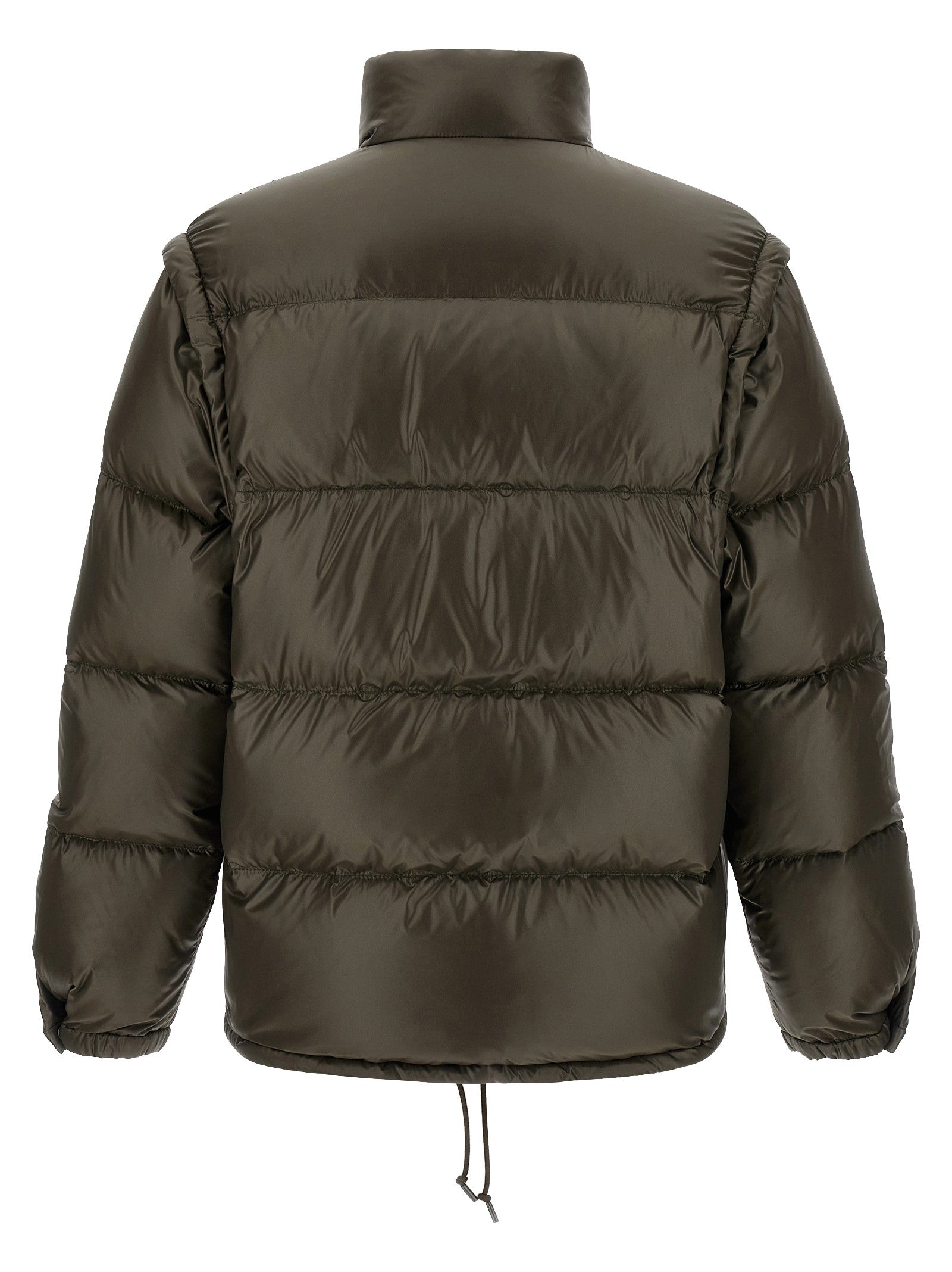 PRADA Re Nylon Down Jacket Grey