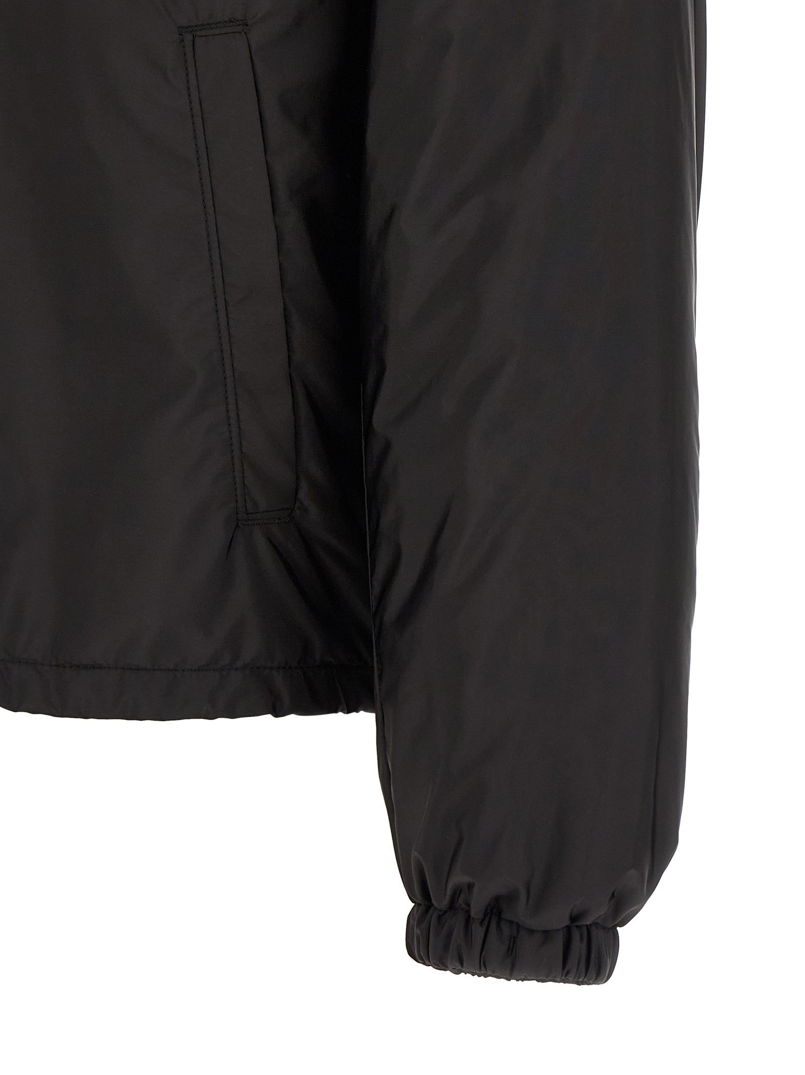 PRADA Re Nylon Feather Jacket Black
