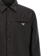 PRADA Re Nylon Feather Jacket Black, view 3