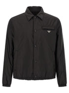 PRADA Re Nylon Feather Jacket Black