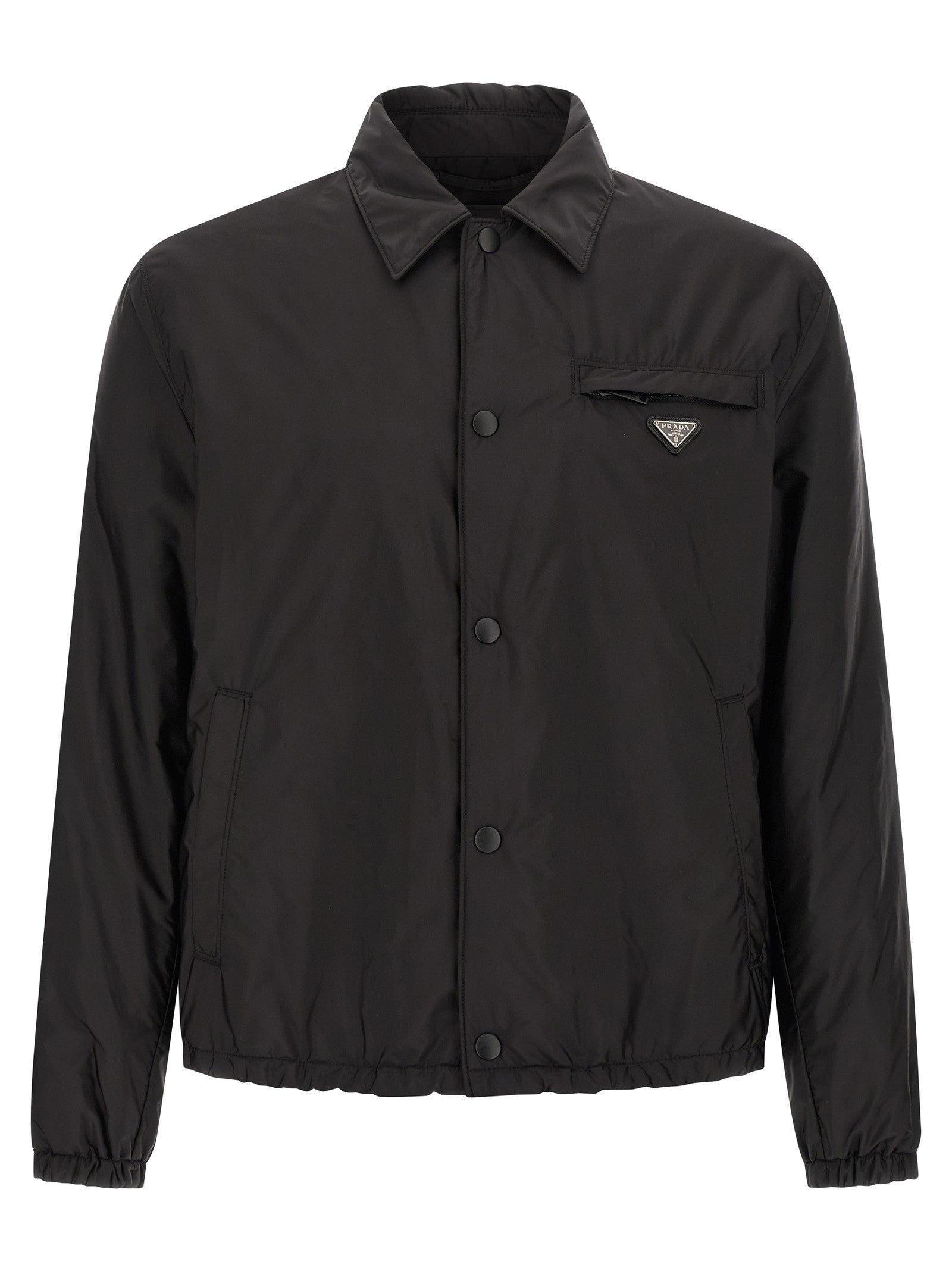 PRADA Re Nylon Feather Jacket Black