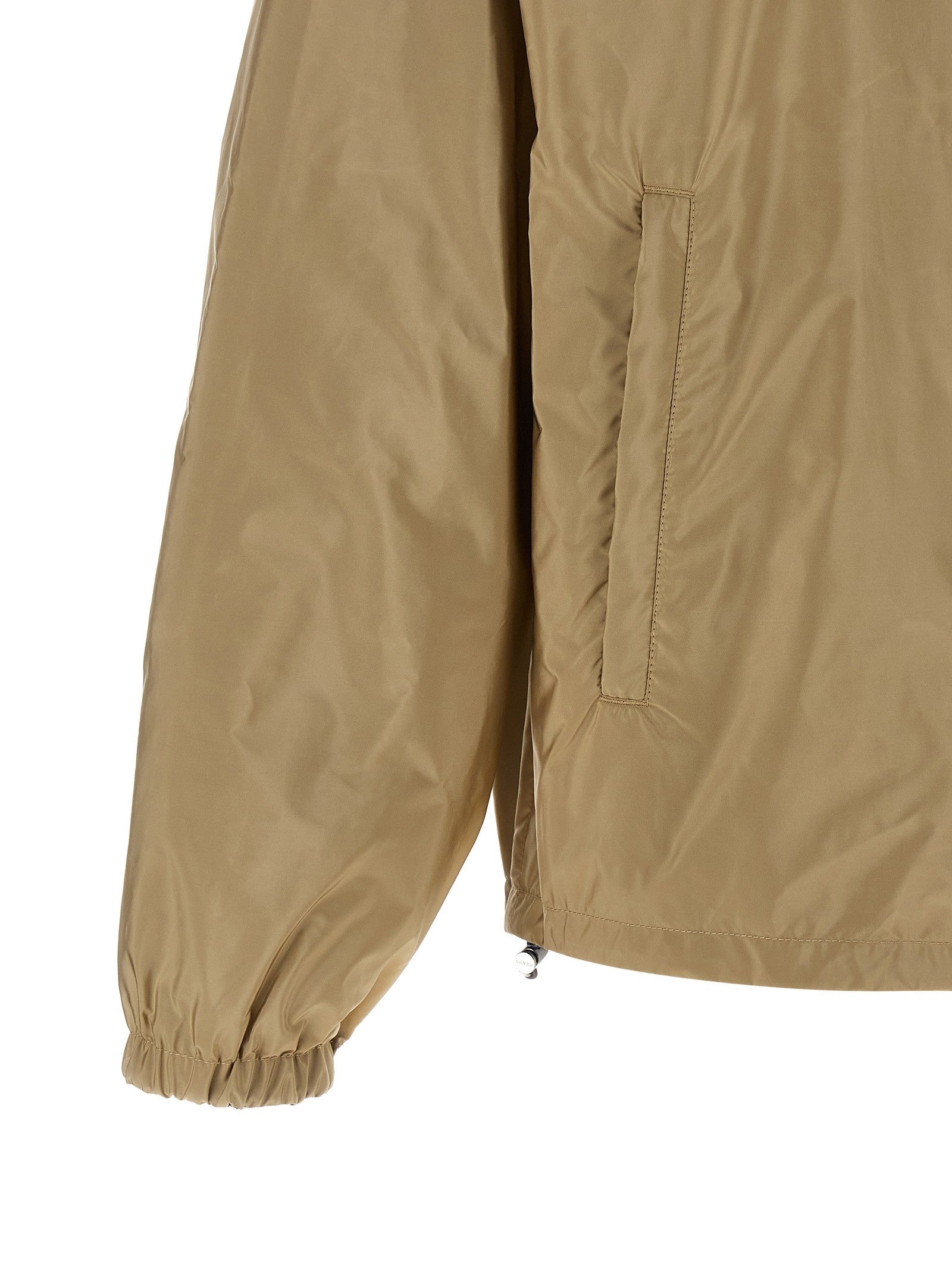 PRADA Re Nylon Feather Reversible Jacket Gold