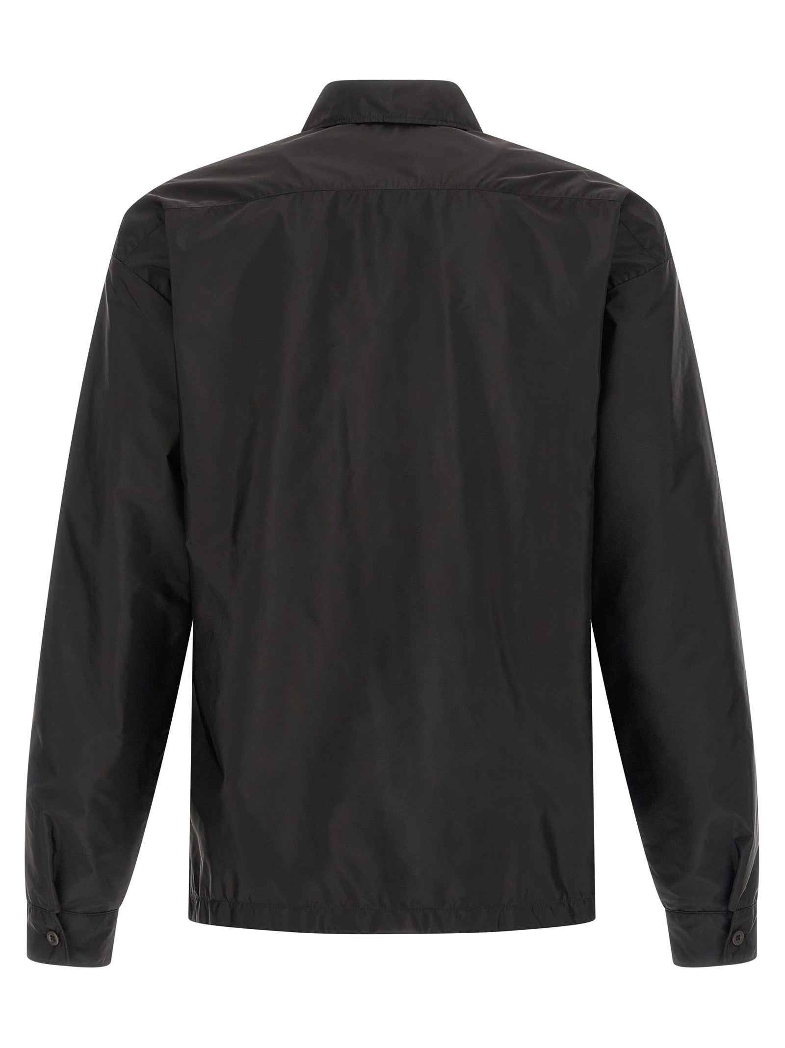PRADA Re Nylon Feather Shirt Black
