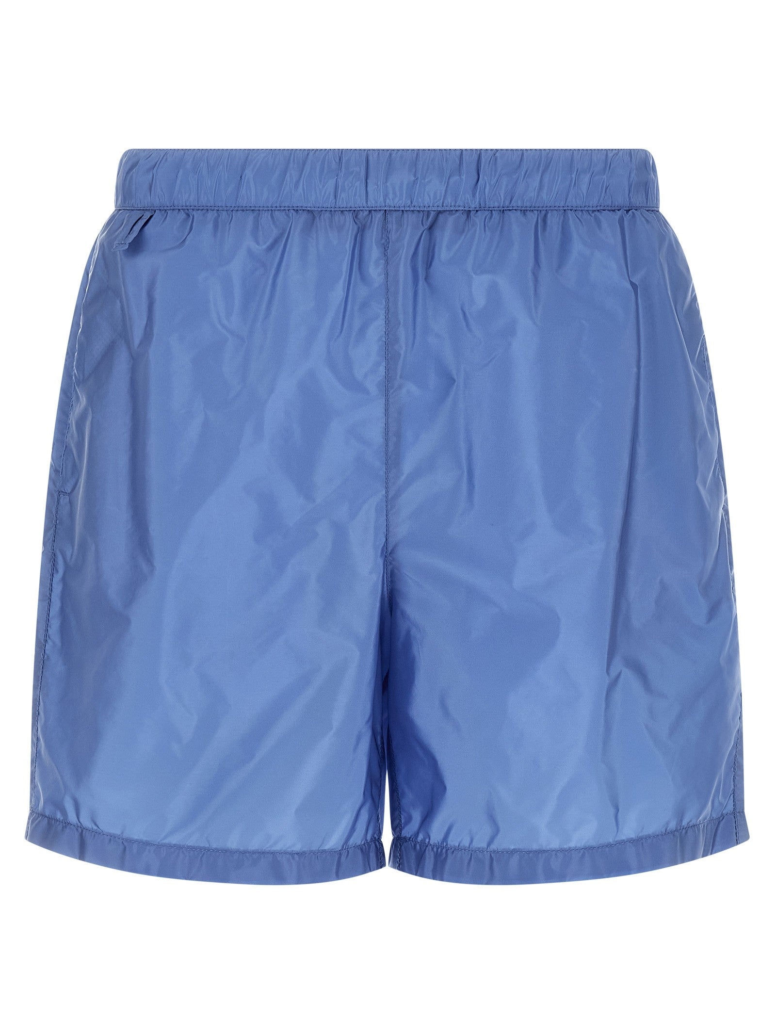 PRADA Re Nylon Feather Swimsuit Blue