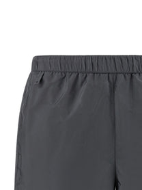 PRADA Re Nylon Feather Swimsuit Grey