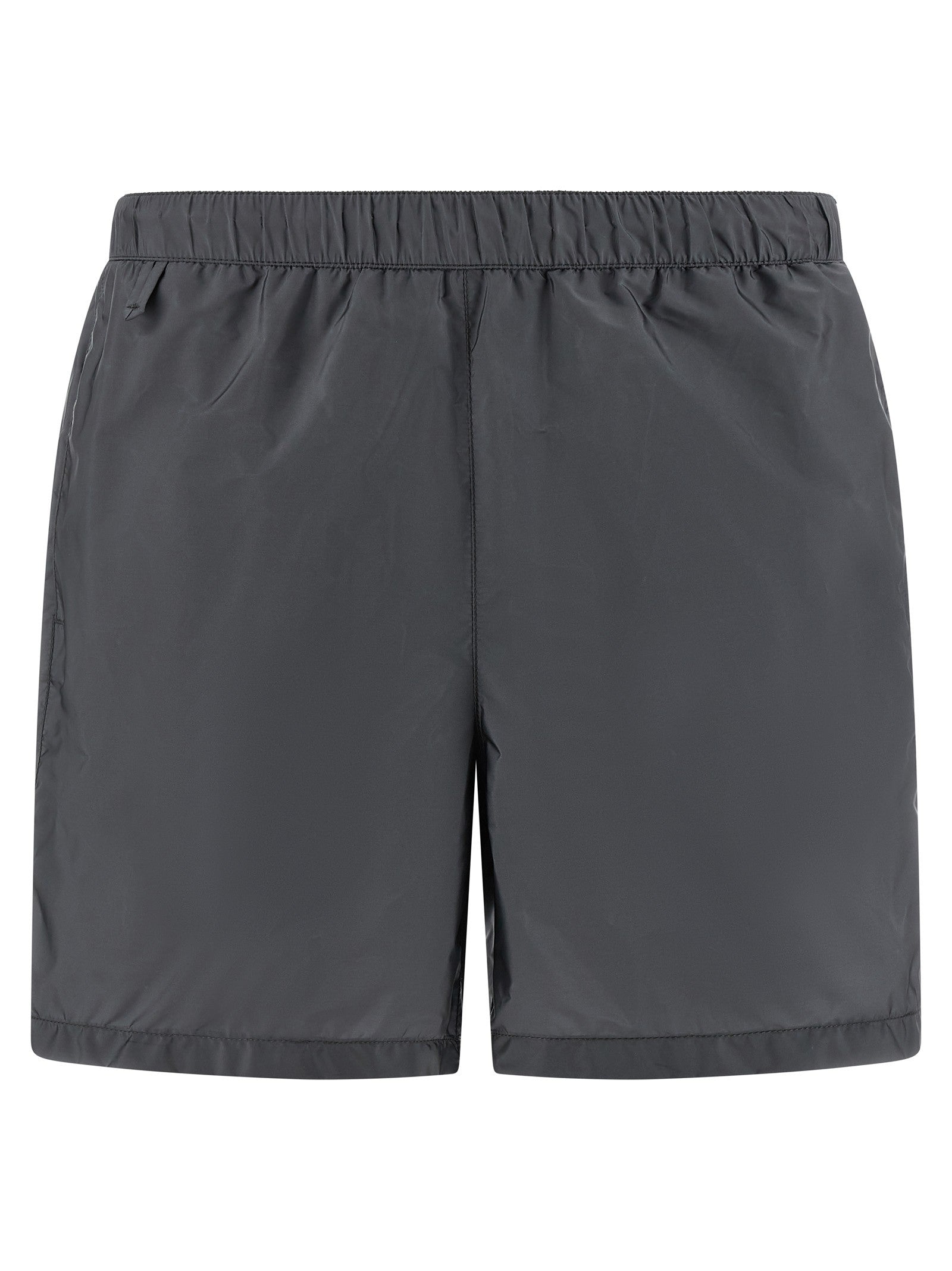 PRADA Re Nylon Feather Swimsuit Grey