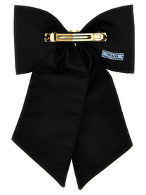 PRADA Re Nylon Hair Clip Black