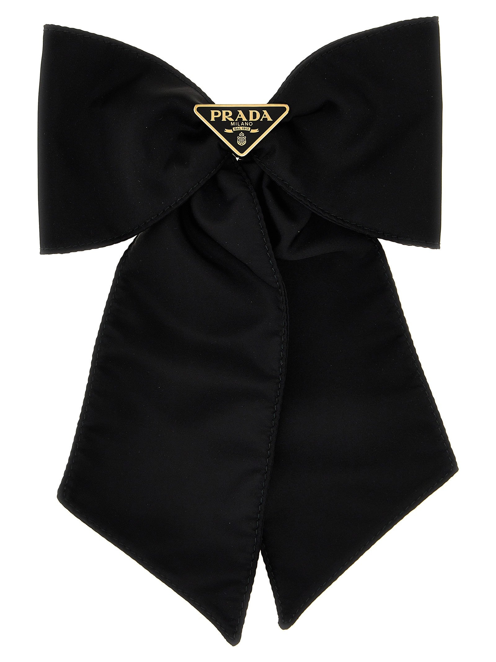 PRADA Re Nylon Hair Clip Black