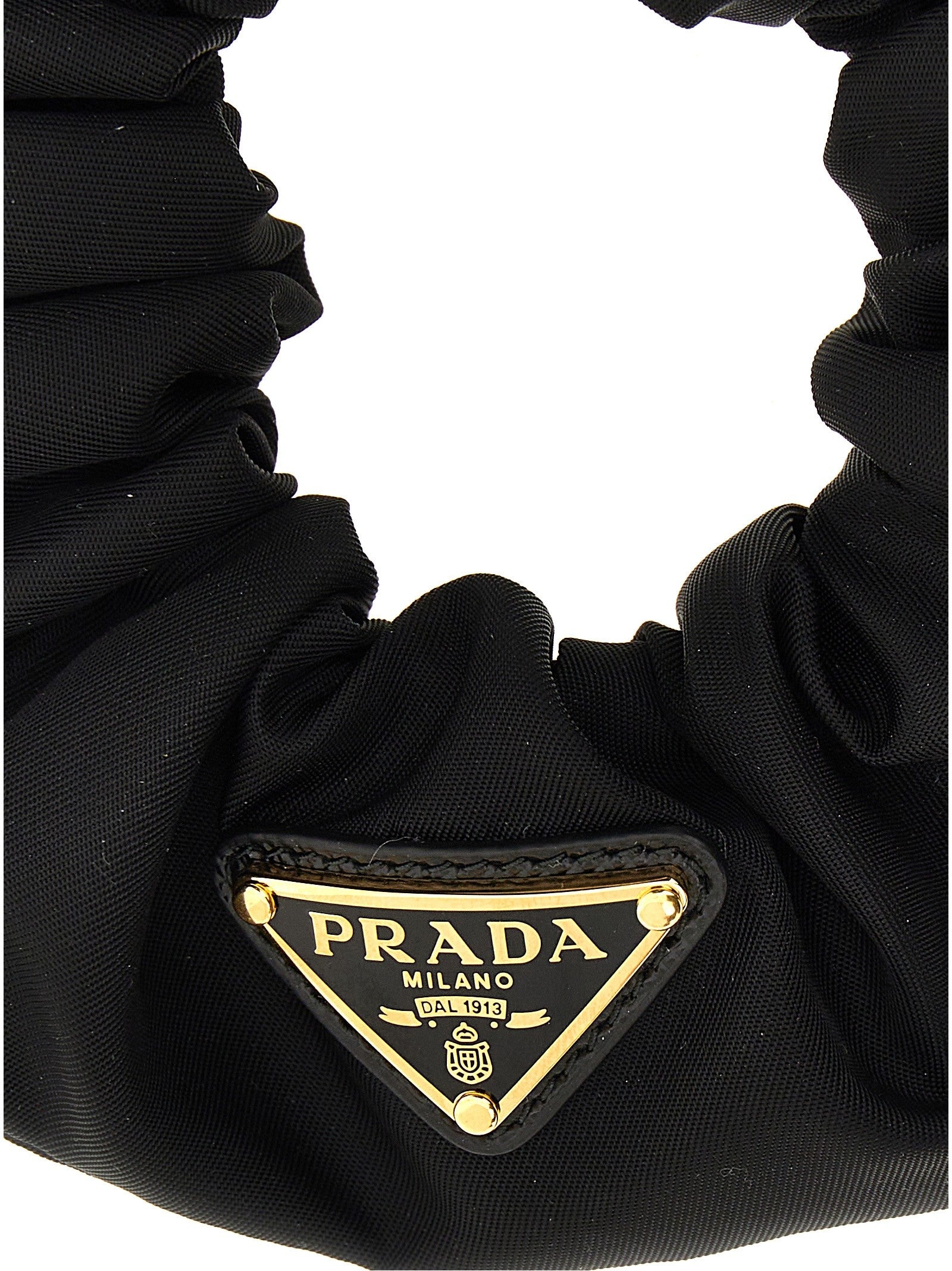 Prada Re Nylon Hair Elastic Black