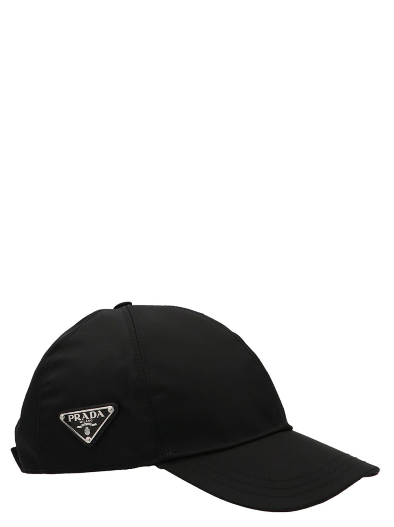 Prada Re Nylon Cap Black