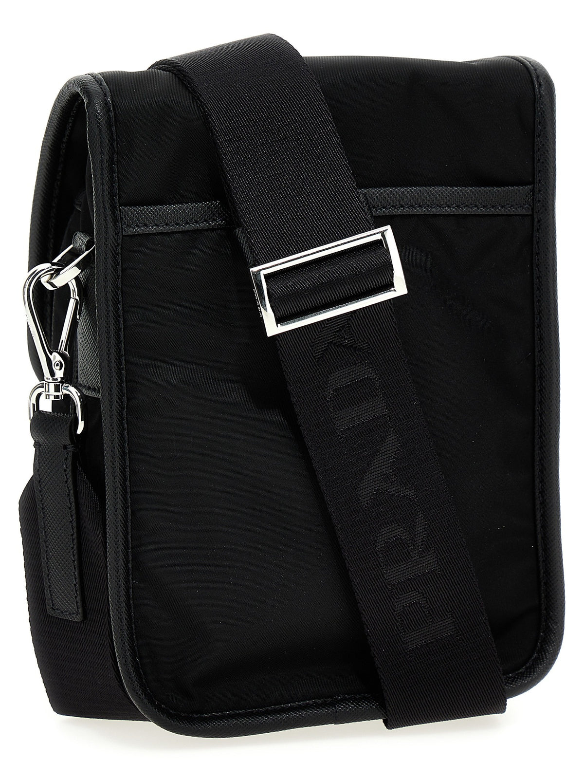 PRADA Re Nylon Crossbody Bag Black, view 2