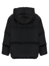 Prada Re Nylon Maxi Down Jacket Black