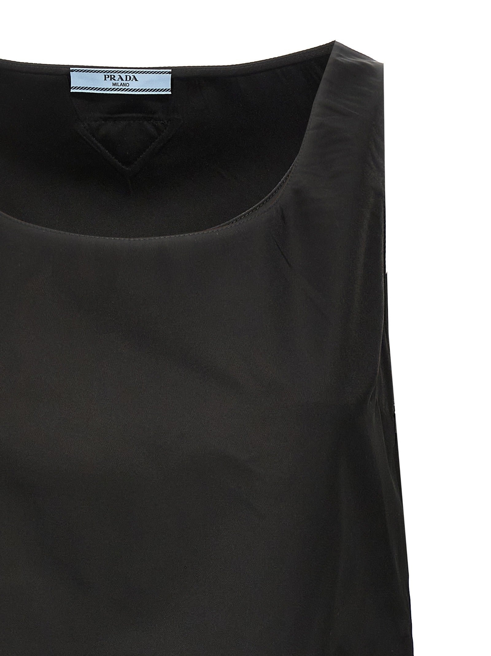 PRADA Re Nylon Mini Dress Black